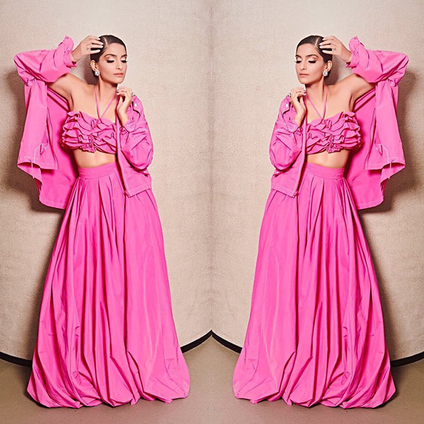 Sonam Kapoor - A ruffled affair in pink