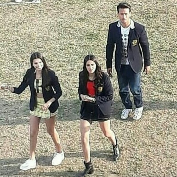 tiger shroff, ananya panday and tara sutaria look stylish on the sets of student of the year 2 in dehradun