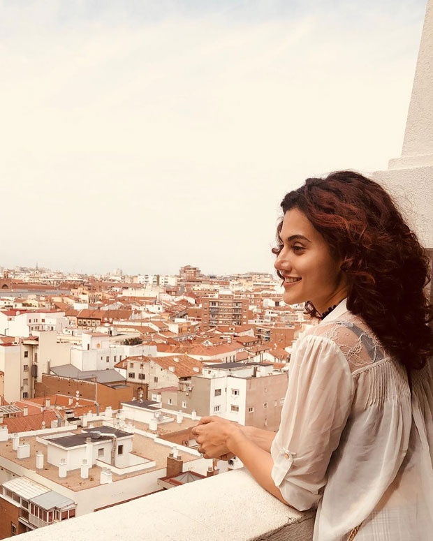 Taapsee Pannu takes off to Spain for a holiday
