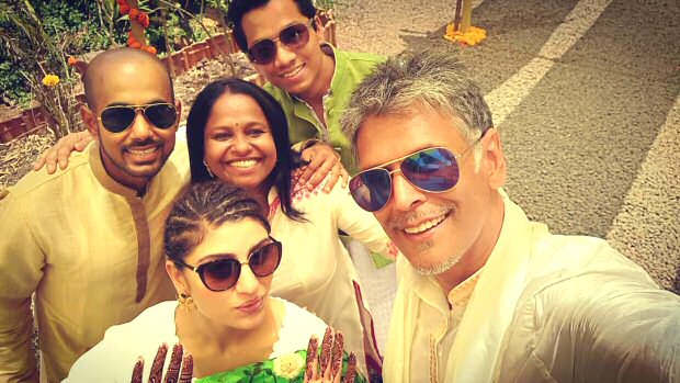 WEDDING BELLS! Milind Soman and Ankita Konwar to get hitched today (see INSIDE pre-wedding pictures)