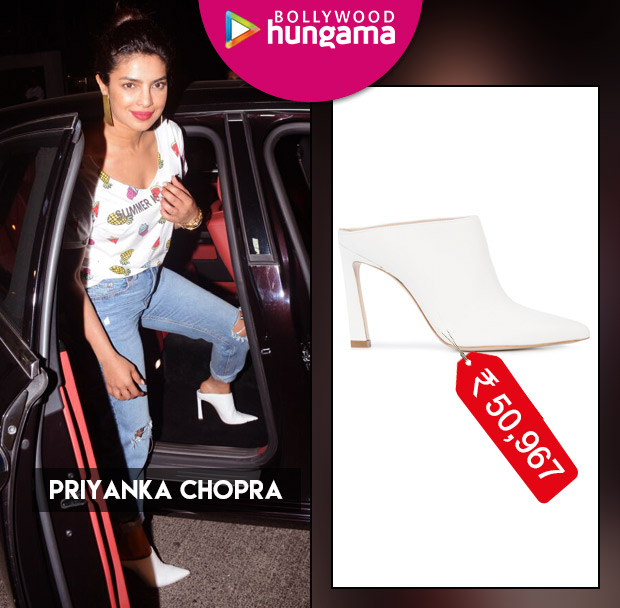 Weekly Celebrity Splurges - Priyanka Chopra in Stuart Weitzman