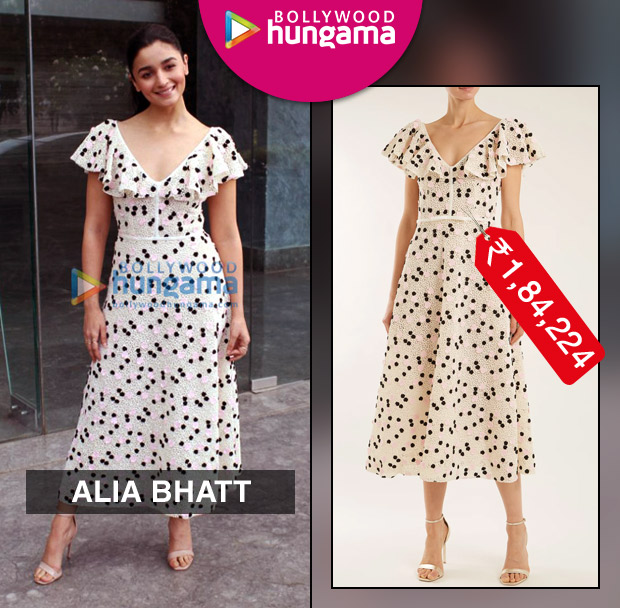 Weekly Celebrity Splurges - Alia Bhatt in Giambattista Valli