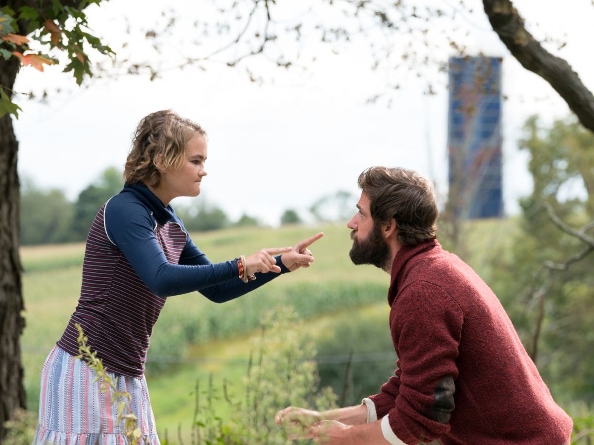 here’s why john krasinski pushed to cast a deaf actress in a quiet place