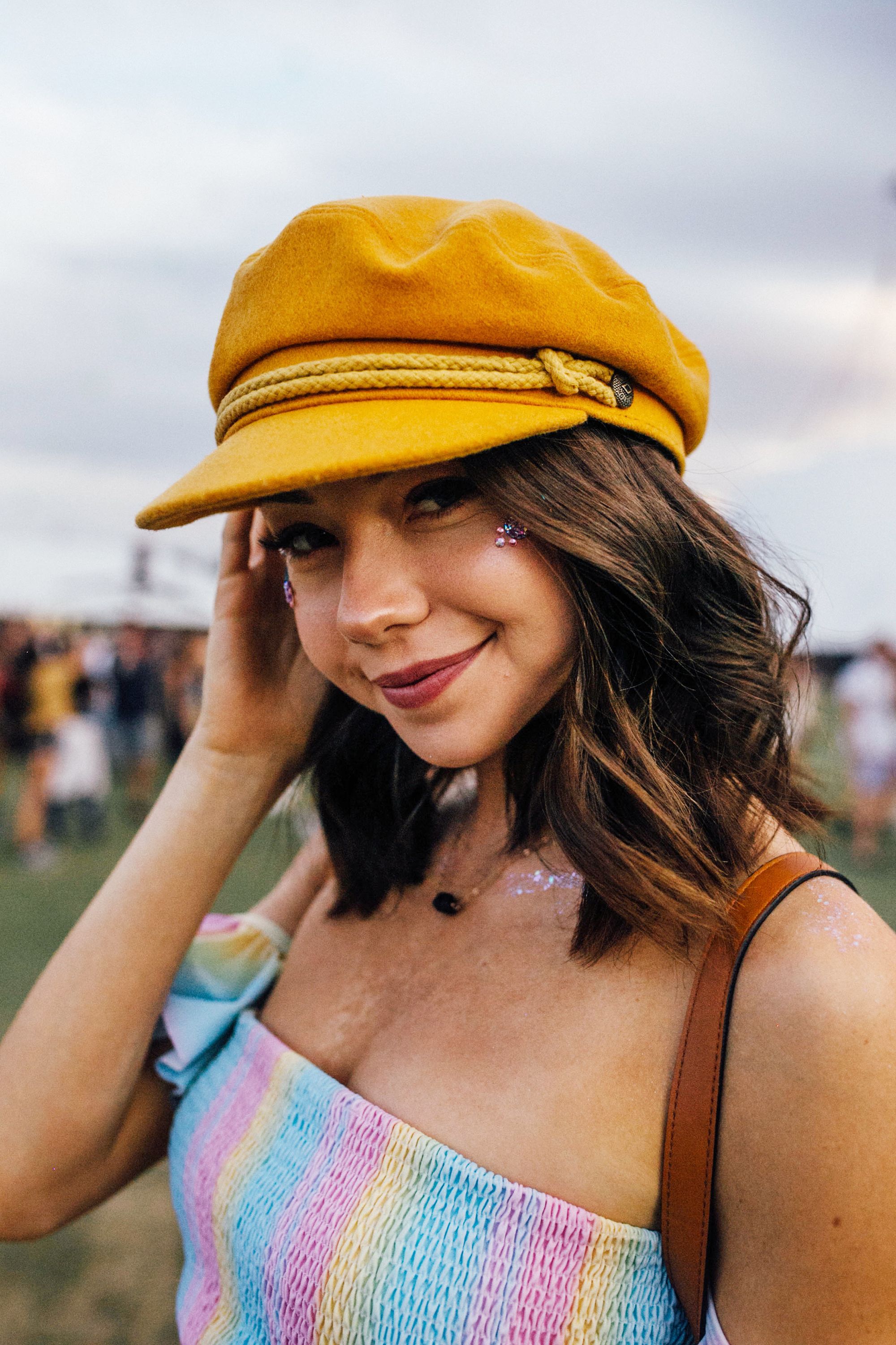 glitter was everywhere at coachella