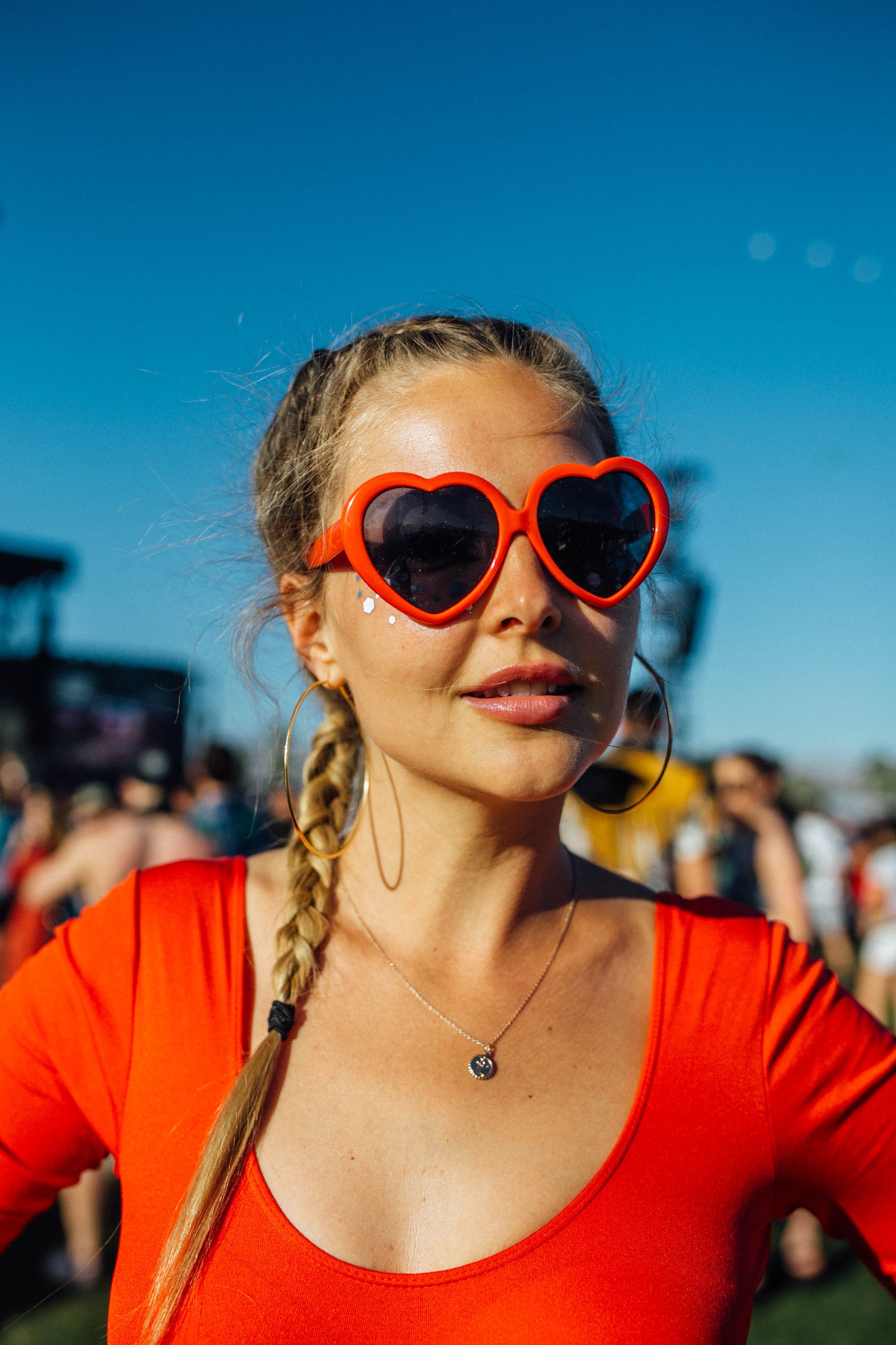 glitter was everywhere at coachella