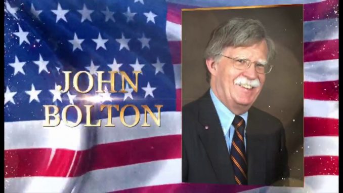 John Bolton and His Middle East Solution