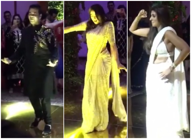 sara ali khan shows sensuous dance moves on ‘saath samundar’; karan johar and shweta bachchan take over stage