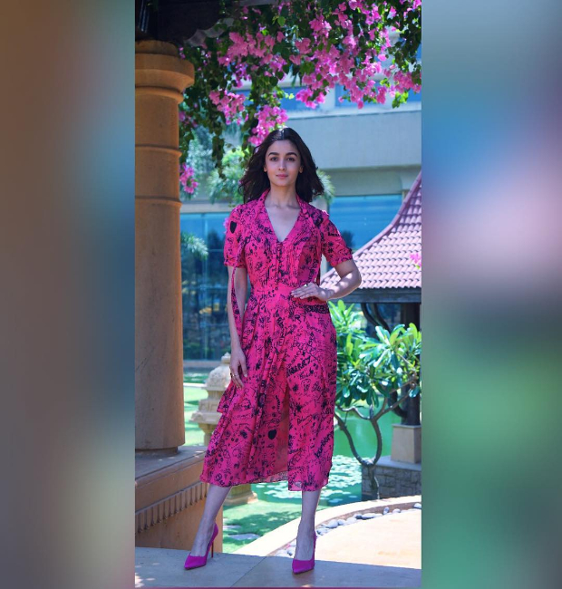 Alia Bhatt adds a dash of pink to the scorching temperatures