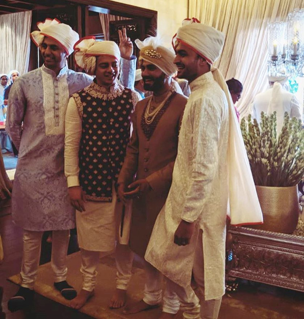 The bridegroom Anand Ahuja 