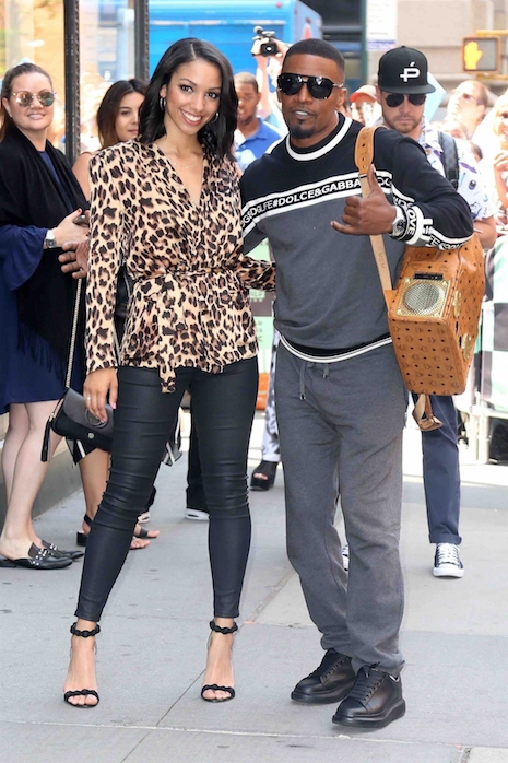 jamie foxx can’t help showing off his little girl