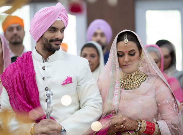 neha dhupia gets married to angad bedi (see picture)