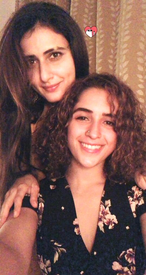 Dangal girls Fatima Sana Shaikh and Sanya Malhotra have a girl’s night