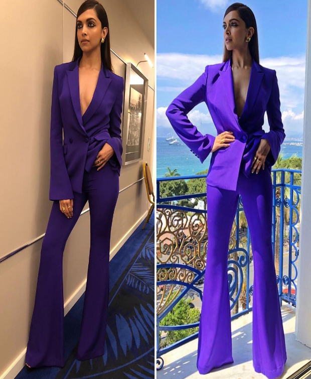 Deepika Padukone in MAO pantsuit