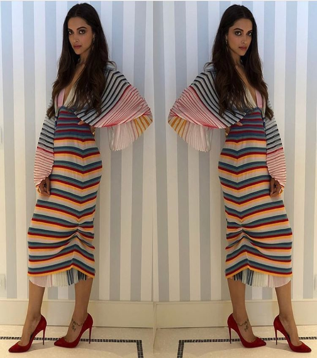 Deepika Padukone strikes a pose on Day 1 at Cannes 2018