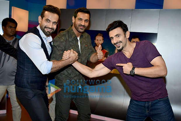 here’s what parmanu star john abraham had to say to irfan pathan about his friend mahendra singh dhoni