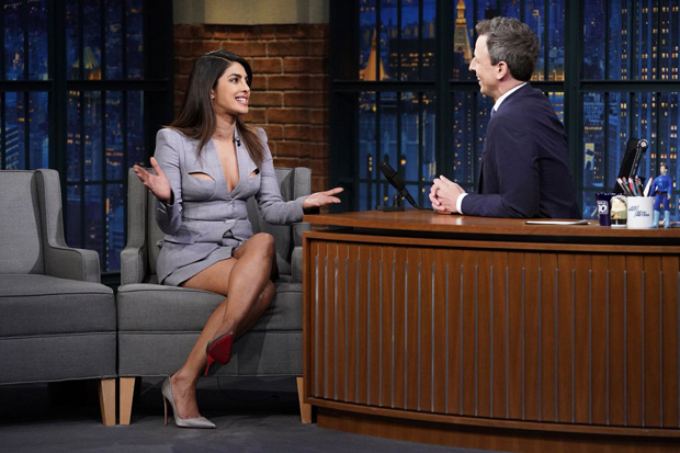 Late Night With Seth Meyers: Priyanka Chopra reveals what it's like to work with his mother Madhu Chopra as a co-producer