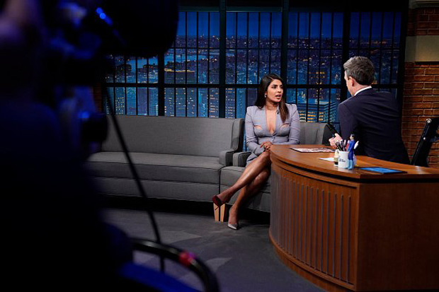 Late Night With Seth Meyers: Priyanka Chopra reveals what it's like to work with his mother Madhu Chopra as a co-producer