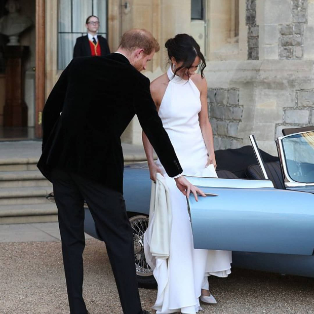 priyanka chopra turns glamorous for the royal wedding reception of meghan markle and prince harry