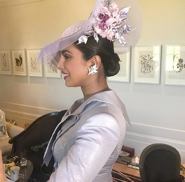 Can’t keep calm! Priyanka Chopra is at the royal wedding and she looks drop dead amazing in Vivienne Westwood!