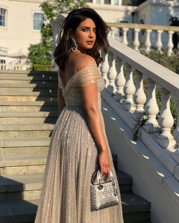 priyanka chopra turns glamorous for the royal wedding reception of meghan markle and prince harry
