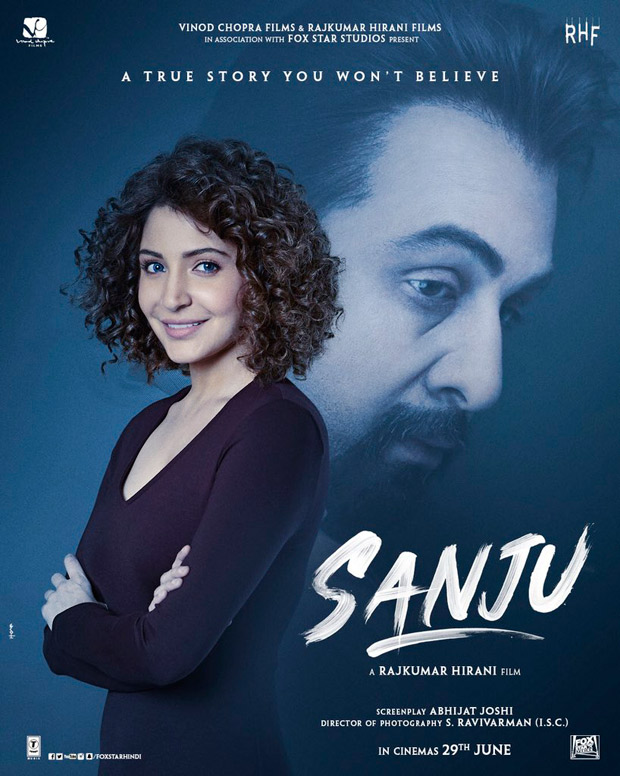 SANJU POSTER: Is Anushka Sharma playing Madhuri Dixit in this Ranbir Kapoor starrer Sanjay Dutt biopic?