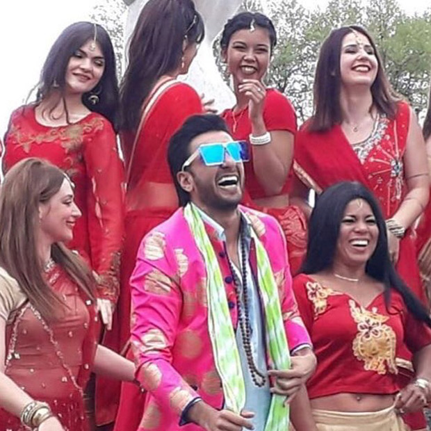 WATCH Ranveer Singh grooves to Salman Khan's 'Chunari Chunari' with a bunch of girls in Switzerland