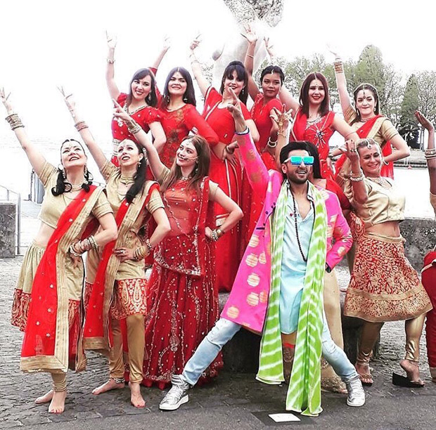 WATCH Ranveer Singh grooves to Salman Khan's 'Chunari Chunari' with a bunch of girls in Switzerland