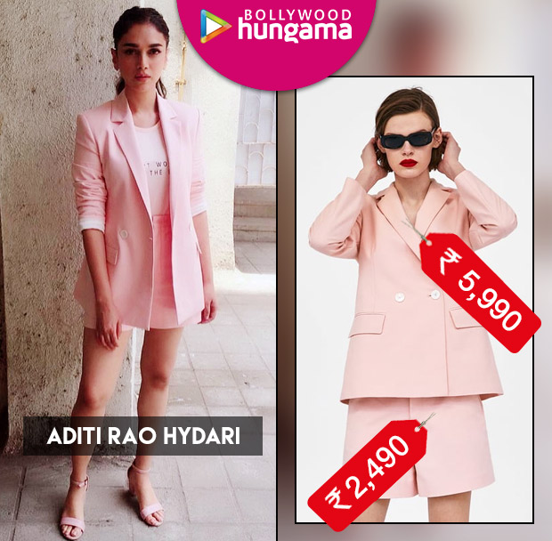 Weekly Celebrity Splurges - Aditi Rao Hydari in Zara