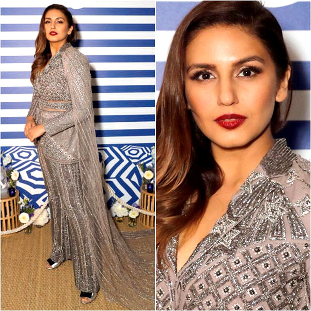 Huma Qureshi in Falguni and Shane Peacock at Cannes 2018