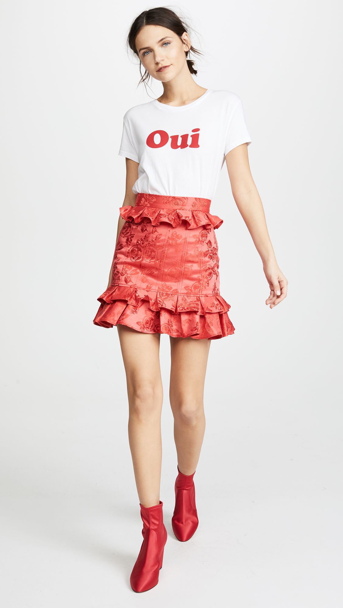 bare a little leg with these miniskirts for spring