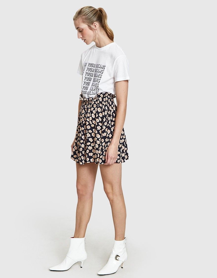 bare a little leg with these miniskirts for spring