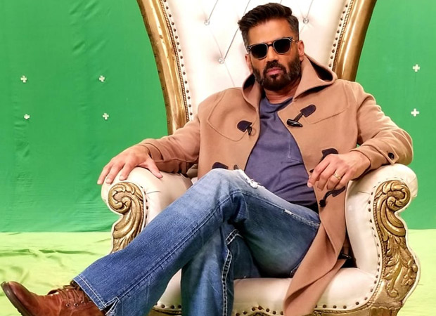 After 18 years, Suniel Shetty not only has taken up singing but also rapping