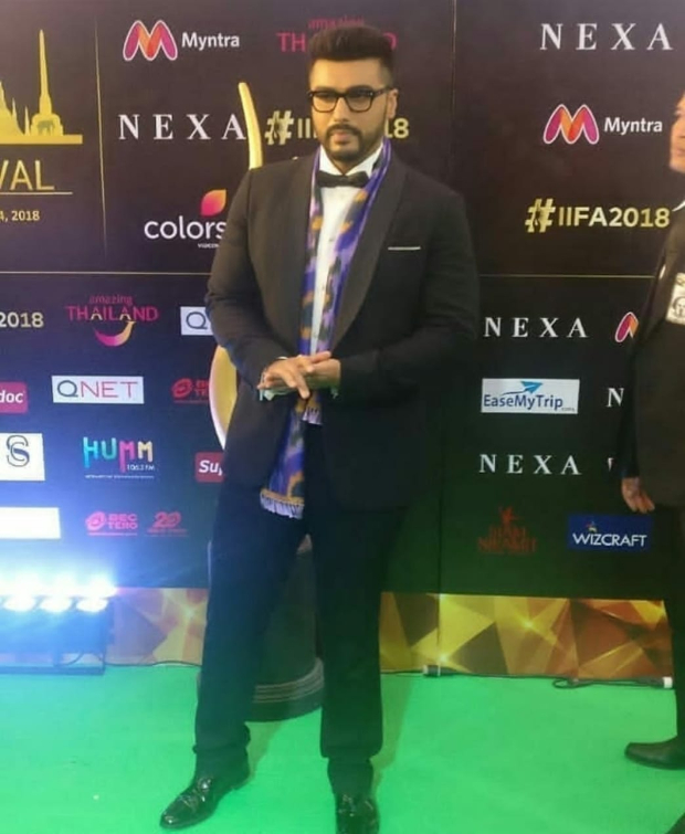 Arjun Kapoor goes dapper but quirky for IIFA 2018 Awards