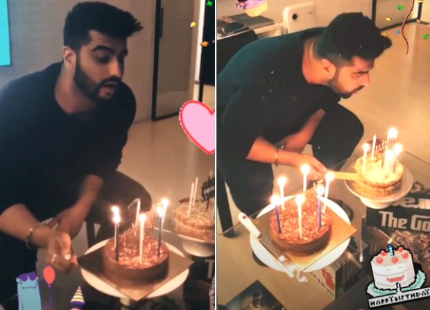 Arjun Kapoor kickstarts his birthday celebrations with Janhvi Kapoor, Anshula Kapoor, Khushi Kapoor and Boney Kapoor