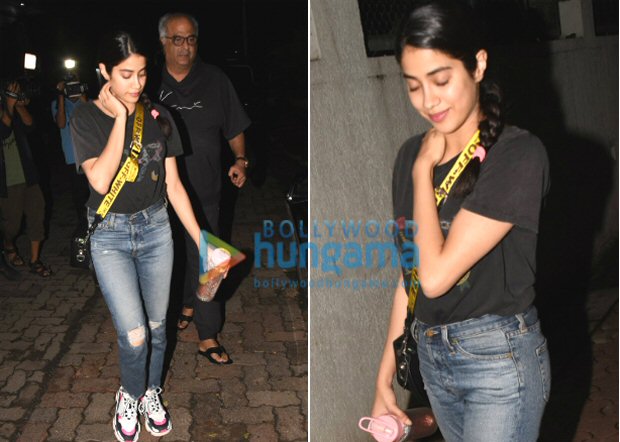 Arjun Kapoor kickstarts his birthday celebrations with Janhvi Kapoor, Anshula Kapoor, Khushi Kapoor and Boney Kapoor