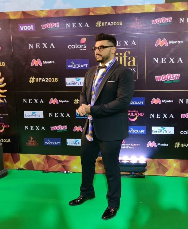 Arjun Kapoor styled by Kunal Rawal for IIFA 2018 Awards