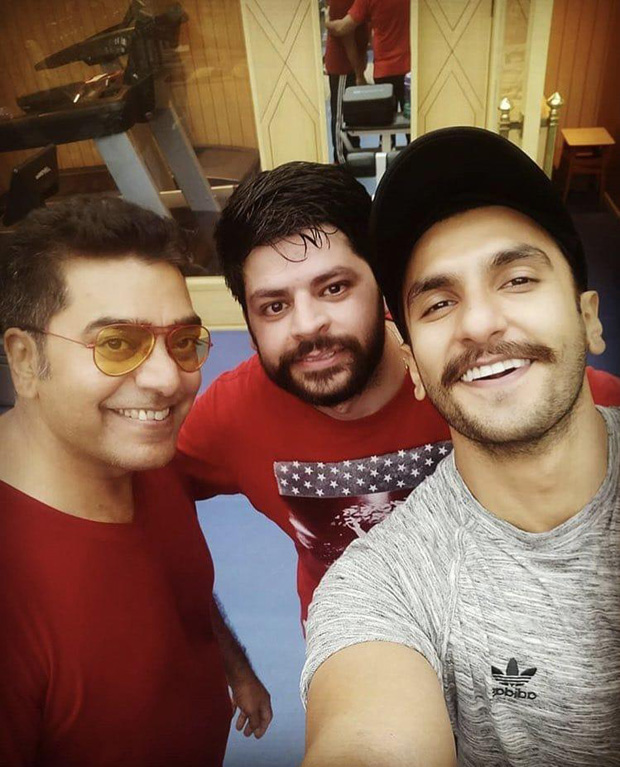 Ashutosh Rana joins Ranveer Singh on sets of Rohit Shetty's Simmba