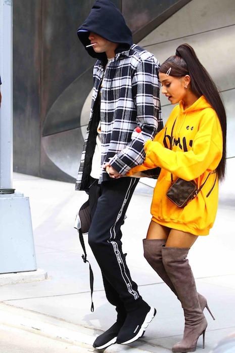 fast track lovers ariana grande and pete davidson settled into the all-time coolest love nest