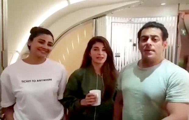 Before kick starting Da-Bangg Tour in US, Salman Khan, Jacqueline Fernandez, Daisy Shah thank fans after Race 3 success 