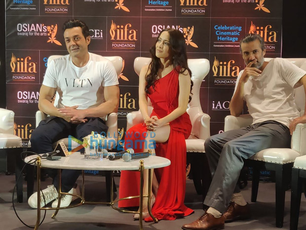 IIFA 2018 Bobby Deol and Urvashi Rautela celebrate Osian’s new vision to preserve cinema heritage