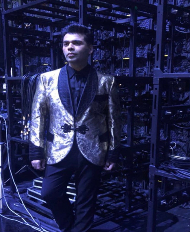 Karan Johar in Dolce & Gabbana for IIFA 2018 Awards