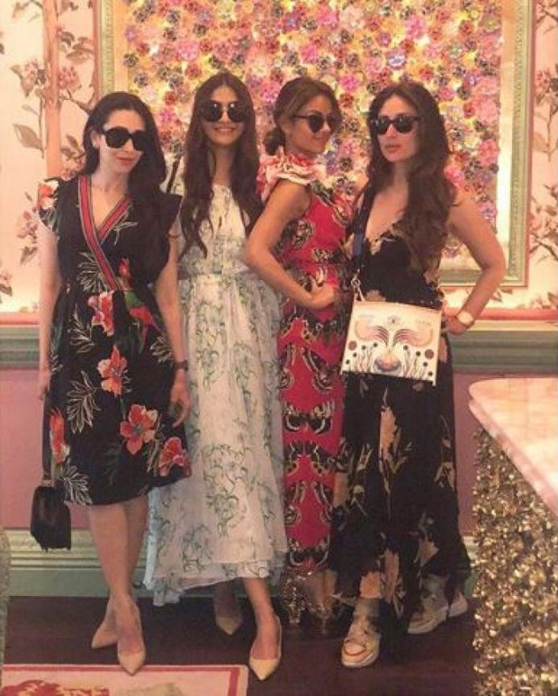 Karisma Kapoor celebrates her birthday with Kareena Kapoor, Sonam Kapoor and the gang in London