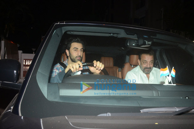 lovebirds ranbir kapoor – alia bhatt spend time with parents rishi – neetu kapoor and sanjay dutt ahead of sanju (see pics)