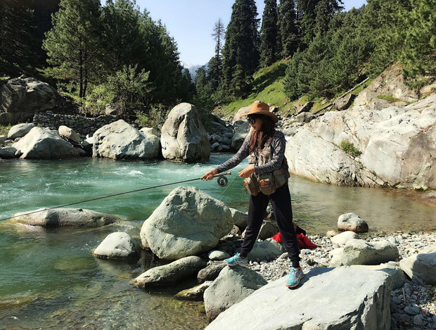 PHOTOS: Chitrangda Singh goes for a trek vacation to Kashmir