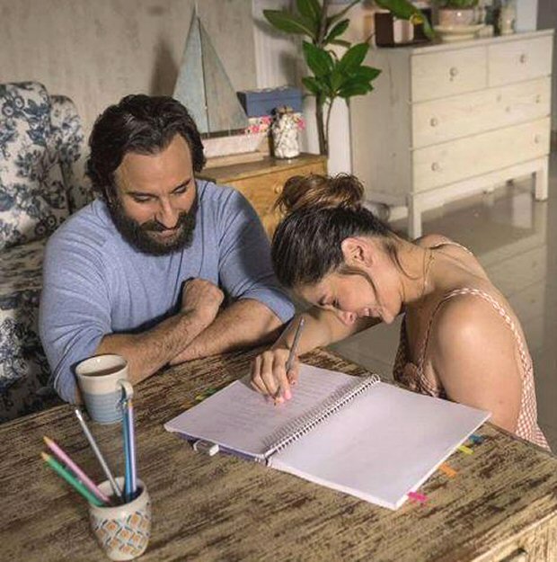 PHOTOS: Saif Ali Khan and Kareena Kapoor Khan look SMITTEN by each other in this commercial shoot