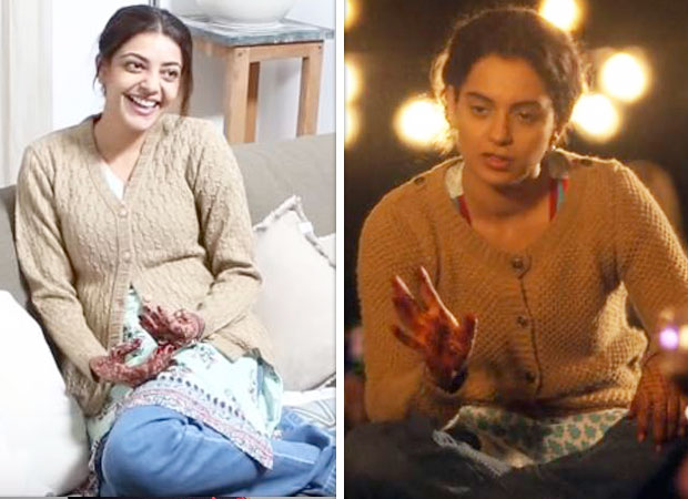 Paris Paris Kajal Aggarwal resembling Kangana Ranaut in the Tamil remake of Queen is UNCANNY!