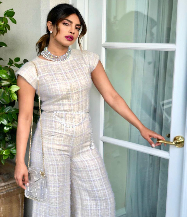 Priyanka Chopra for the Chanel dinner in California