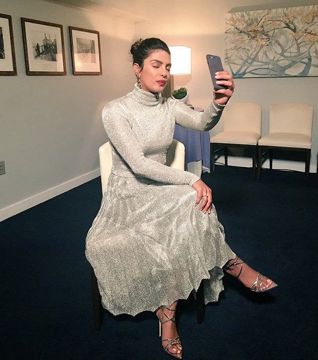 Priyanka Chopra is on fleek in metallic