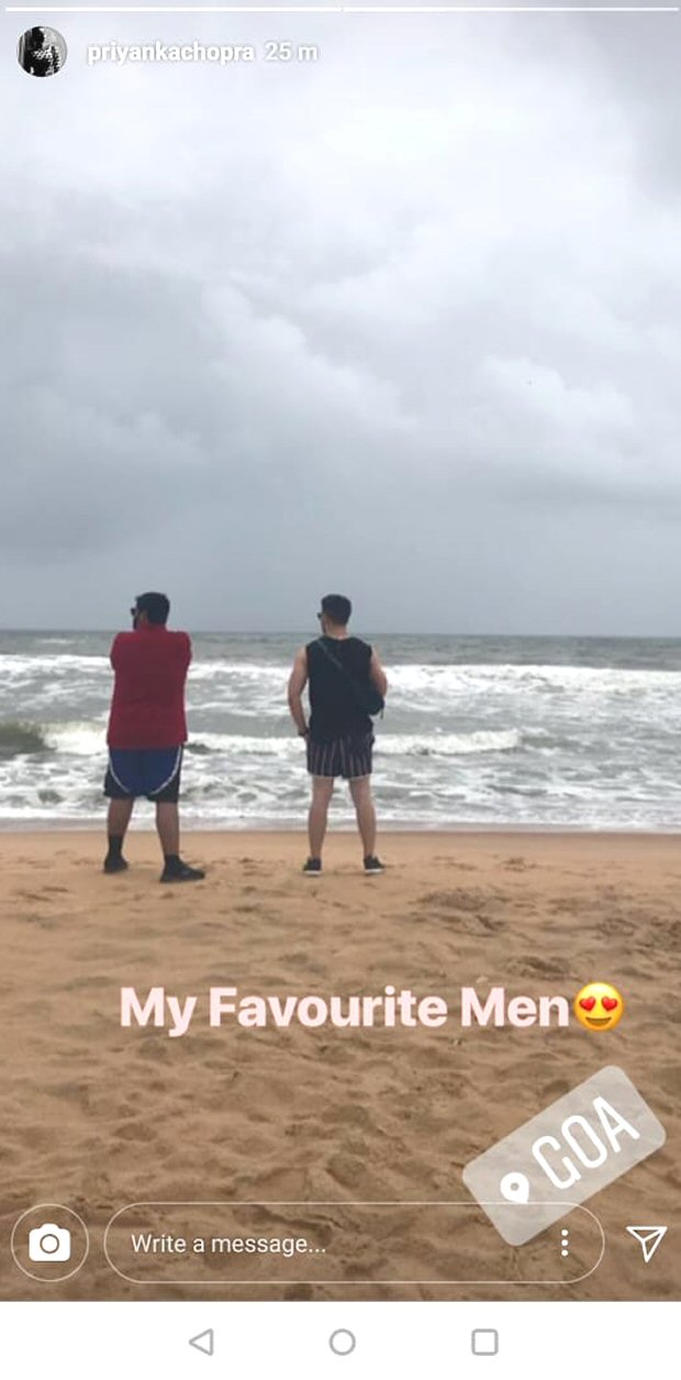 Priyanka Chopra shares INSIDE pics of her BEAU & BRO Nick Jonas and Siddharth Chopra from Goan vacay-