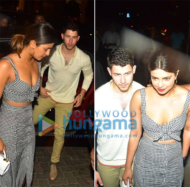 ROMANTIC! Priyanka Chopra and Nick Jonas HOLD HANDS while going on dinner date; Nick makes it Instagram official